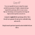 Sizing Kit